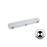 Tempest V Pro 5CCT IP65 Emergency Wide Body Batten 20/14/10W 3K/4K/5K/5.7K/6.5K