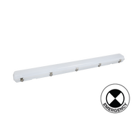 Tempest V Pro 5CCT IP65 EMG Wide Body Batten 40/36/30/26/24/20/14/10W 3K/4K/5K/5.7K/6.5K