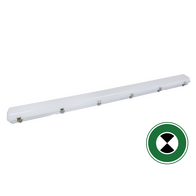 Tempest V 5CCT IP65 Emergency Wide Body Batten 60/53/48/40/36/28W 3K/4K/5K/5.7K/6.5K