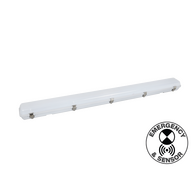 Tempest V Pro 5CCT IP65 EMG Wide Body Batten 40/36/30/26/24/20/14/10W 3K/4K/5K/5.7K/6.5K