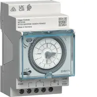 Weekly time switch 1 channel, 3 modules with reserve