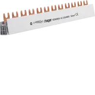 Insulated busbar 2P 80A fork 16mm² 12M