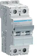 MCB 2P 10kA/15kA D-10A 2M