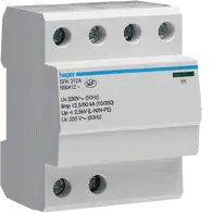 SPD 2P monobloc 12.5kA class 1 with light indicator TT