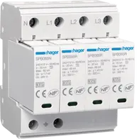 Surge Protection Device 4P T2 TNS/TT Uc 320V In 20kA Imax 65kA remote contact