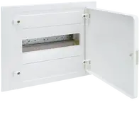 Small distributor,golf,flush,1row,12M,IP40,MS-terminal,ANZ,N+PE,white door