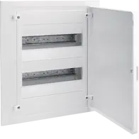 Small distributor,golf,flush,2row,24M,IP40,MS-terminal,ANZ,N+PE,white door