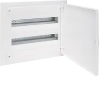 Small distributor,golf,flush,2row,36M,IP40,MS-terminal,ANZ,N+PE,white door