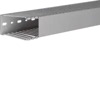 Slotted panel trunking made of PVC DNG 100x50mm stone grey