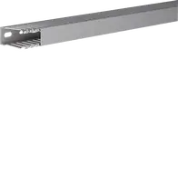 Slotted panel trunking made of PVC DNG 50x25mm stone grey