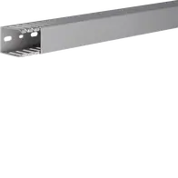 Slotted panel trunking made of PVC DNG 50x37mm stone grey