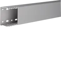 Slotted panel trunking made of PVC DNG 50x75mm stone grey