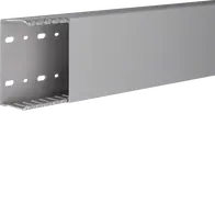 Slotted panel trunking made of PVC DNG 50x100mm stone grey