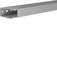 Slotted panel trunking made of PVC DNG 75x37mm stone grey