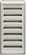 Enclosure, NewVegaD, 1287x550x150mm, 168 modules, flush-mounted, distribution