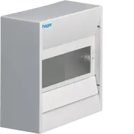 Mini-enclosure, GD, 2 module wide, protect. class IP30, without door