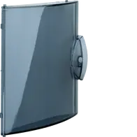 Door for mini-enclosure Gamma / GD, 4 Mod wide, Transparent