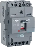 Moulded Case Circuit Breaker h3 x160 TM ADJ 3P3D  40A 25kA CTC