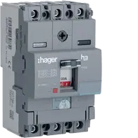 Moulded Case Circuit Breaker h3 x160 TM ADJ 3P3D  100A 25kA CTC