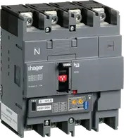 Moulded Case Circuit Breaker h250 4P 50kA 125A LSI