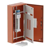 DB, elite, 18/12Pole, 250A Isolator Twin,8 Module,orange,1200x600x250mm