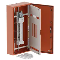 DB, elite, 24/18Pole, 160A MCCB Twin, 8 Modules, orange, 1200x600x250mm
