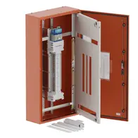 DB, elite, 24/18Pole, 160A Isolator Twin,8 Modules,orange,1200x600x250mm