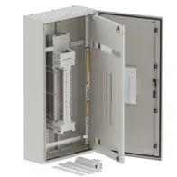 DB, elite, 30/12Pole,250A Direct Twin, 8 Modules, grey, 1200x600x250mm