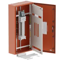 DB, elite, 36Pole,160A MCCB Twin,8 Mod+26 Mod orange,1200x600x250mm