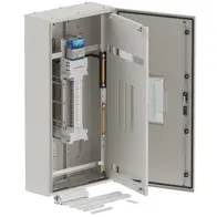 DB, elite, 36Pole,160A Isolator 2x8 Mod+26 Mod grey, 1200x600x250mm