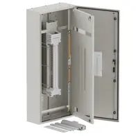 DB, elite, 36/18Pole,250A Direct Twin, 8 Modules, grey, 1400x600x250mm