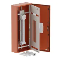 DB, elite, 42/24Pole, 250A Direct Twin, 8 Modules, orange,1600x600x250mm