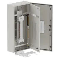 Single chassis, elite, 48Pole, 250A Direct Twin,6 Mod+26 Mod,grey,1400x600x250mm