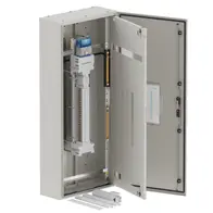 DB, elite, 48Pole, Meter, 250A Isolator 2x8Mod+26 Mod, grey, 1400x600x250mm