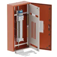 DB, elite, 48Pole, 250A Isolator 2x8Mod+26 Mod,orange,1400x600x250mm