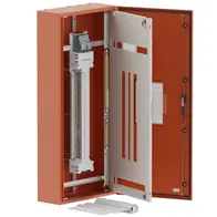 DB, elite, 48/18Pole, 200A MCCB Twin, 8 Modules, orange, 1400x600x250mm