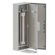 DB, elite, 48/42Pole, 200A MCCB Twin, 8 Modules, grey, 1600x600x250mm