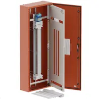 DB, elite, 48/42Pole, 160A Isolator Twin,8 Modules,orange,1600x600x250mm