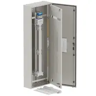 DB, elite, 48/42Pole, Meter, 250A Isolator Twin, 8 Modules, grey,1800x600x250mm