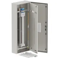 DB, elite, 48/42Pole, 250A Isolator Twin, 8 Modules, grey,1600x600x250mm