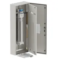 DB, elite, 72Pole, Meter, 250A Isolator 2x8 Mod+26 Mod, grey,1400x600x250mm