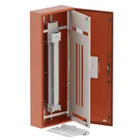 DB, elite, 72/18Pole, 250A Direct Twin, 8 Modules,orange, 1600x600x250mm