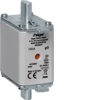 NH fuse NH00 gG 500V 160A central indicator live grippings