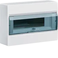 Sm.distr.,VD/IC²,surface,1row,12M,IP40,MS-terminals,AUS,N+PE,transparent door