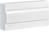 Sm.distr.,VD/IC²,surface,1row,18M,IP40,MS-terminals,AUS,N+PE,white door