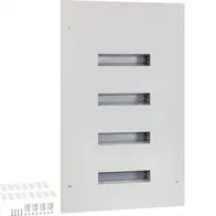 48M 4Row DIN Flush Metal BOX, No Door