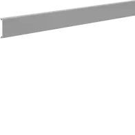 Lid made of PVC for slotted panel trunking DNG 37mm stone grey