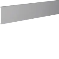 Lid made of PVC for slotted panel trunking DNG 75mm stone grey