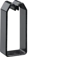 Cable retaining clip made of PVC for DNG 75x37mm black