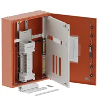 Single chassis, apex, 24Pole, 250A Direct Twin, 6 Modules, orange, 800x600x200mm